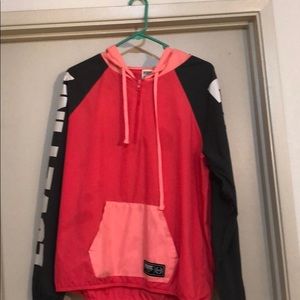 Pink windbreaker